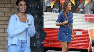 Rochelle Humes will be a dream in a double denim corset