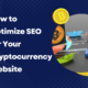 SEO for crypto and blockchain websites
