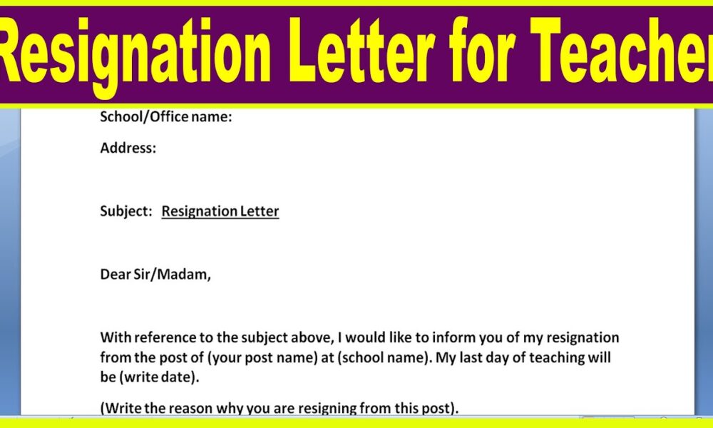 How To Write a Resignation Letter (With Samples)