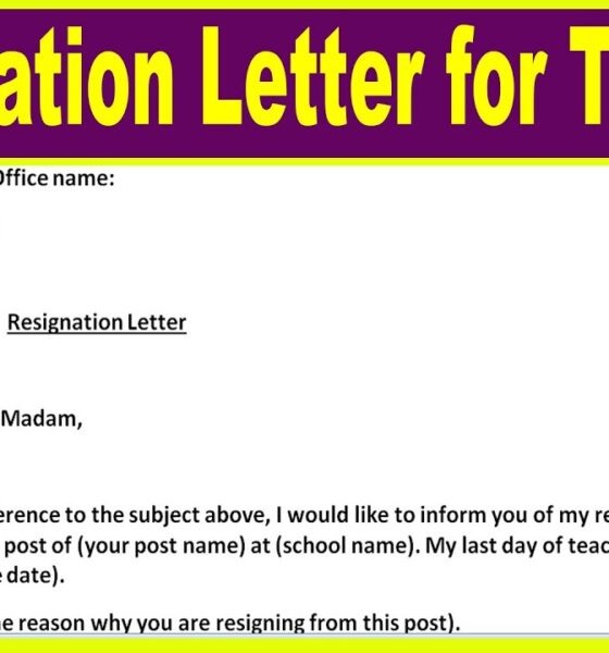 How To Write a Resignation Letter (With Samples)
