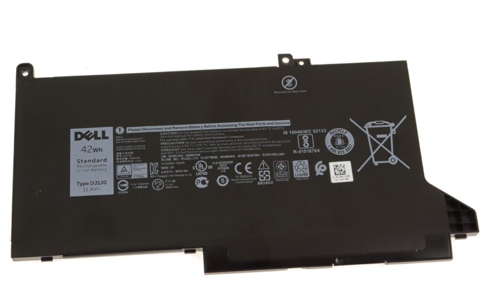 Dell Laptops Battery Capacity
