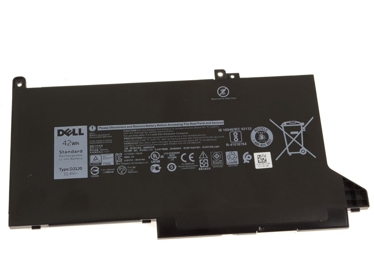 Dell Laptops Battery Capacity